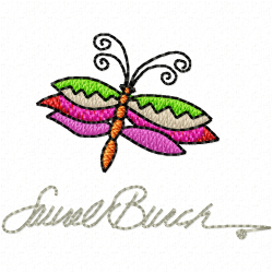 Butterfly Embroidery Design 8